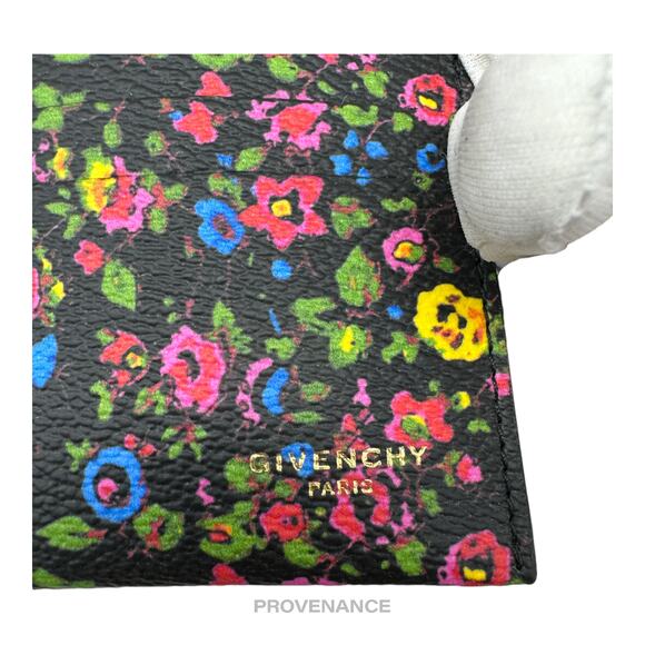 🔴 Givenchy 6CC Card Holder Wallet - Floral - Picture 8 of 9